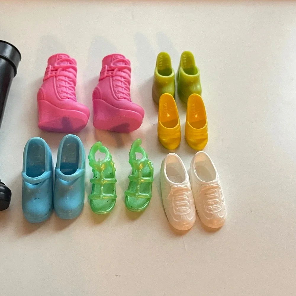 Y2K vtg barbie shoe Lot 2000s‎ heels wedges platform boots sneakers preppy party